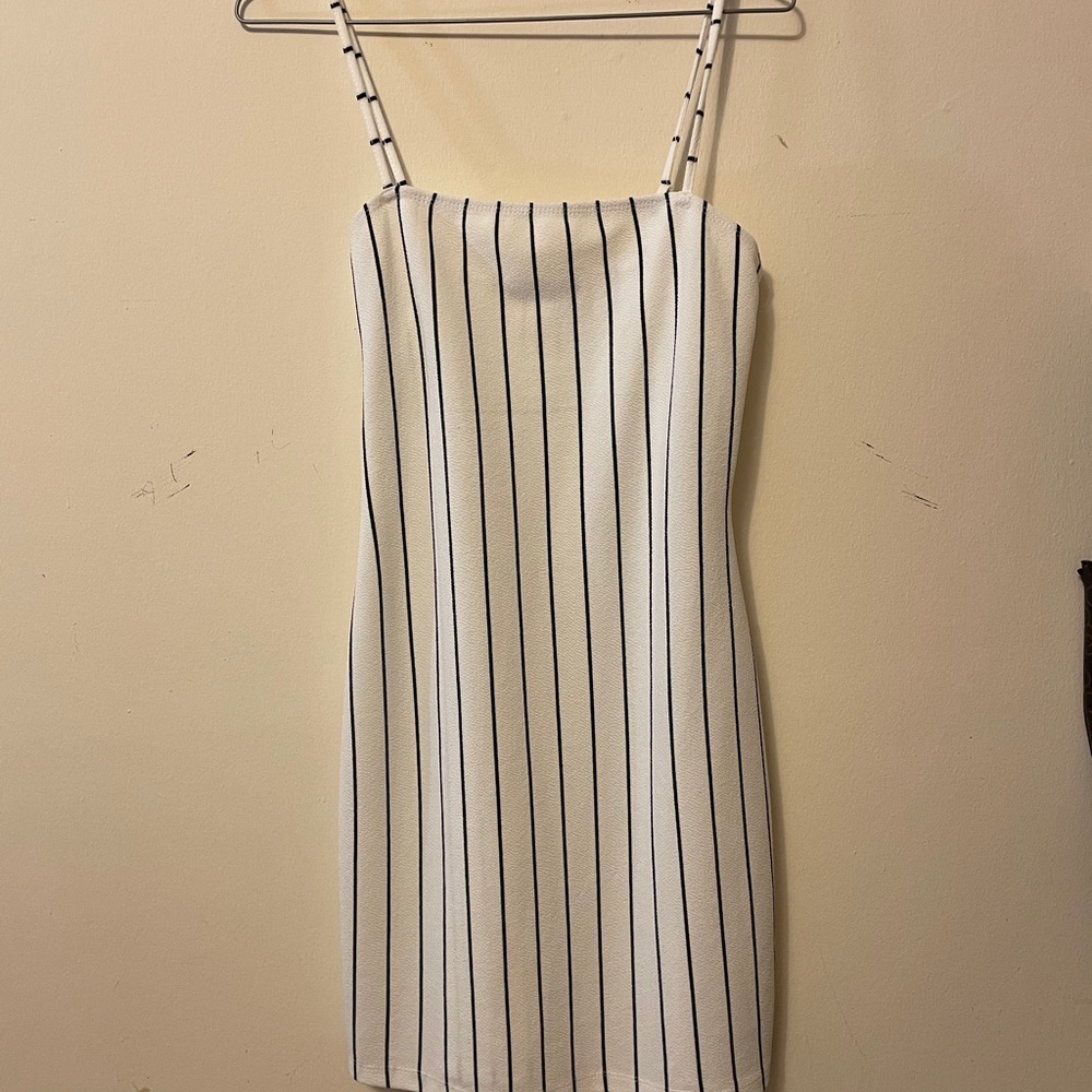 Shien: Bodycon Strip Dress